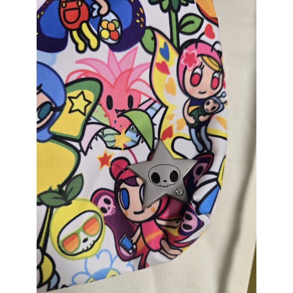 Tokidoki JuJuBe Women's Clutch Purse Shoulder Bag Colorful All Over Print - Picture 6 of 6